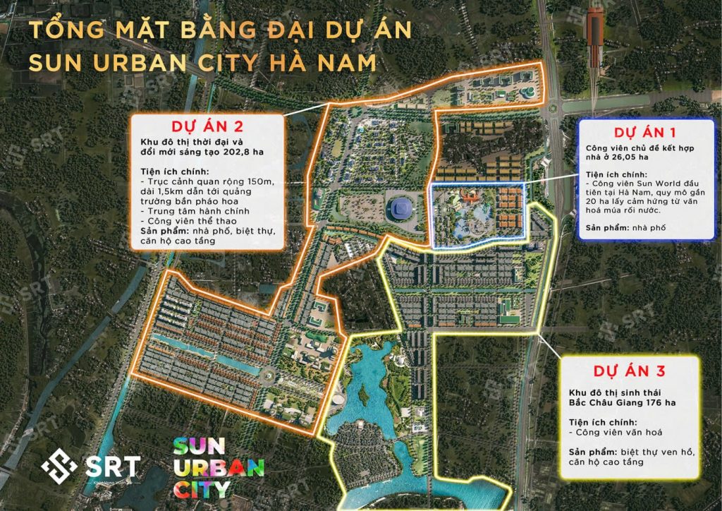 Bán căn hộ Sun Urban City Hà Nam toàn cảnh dự án
