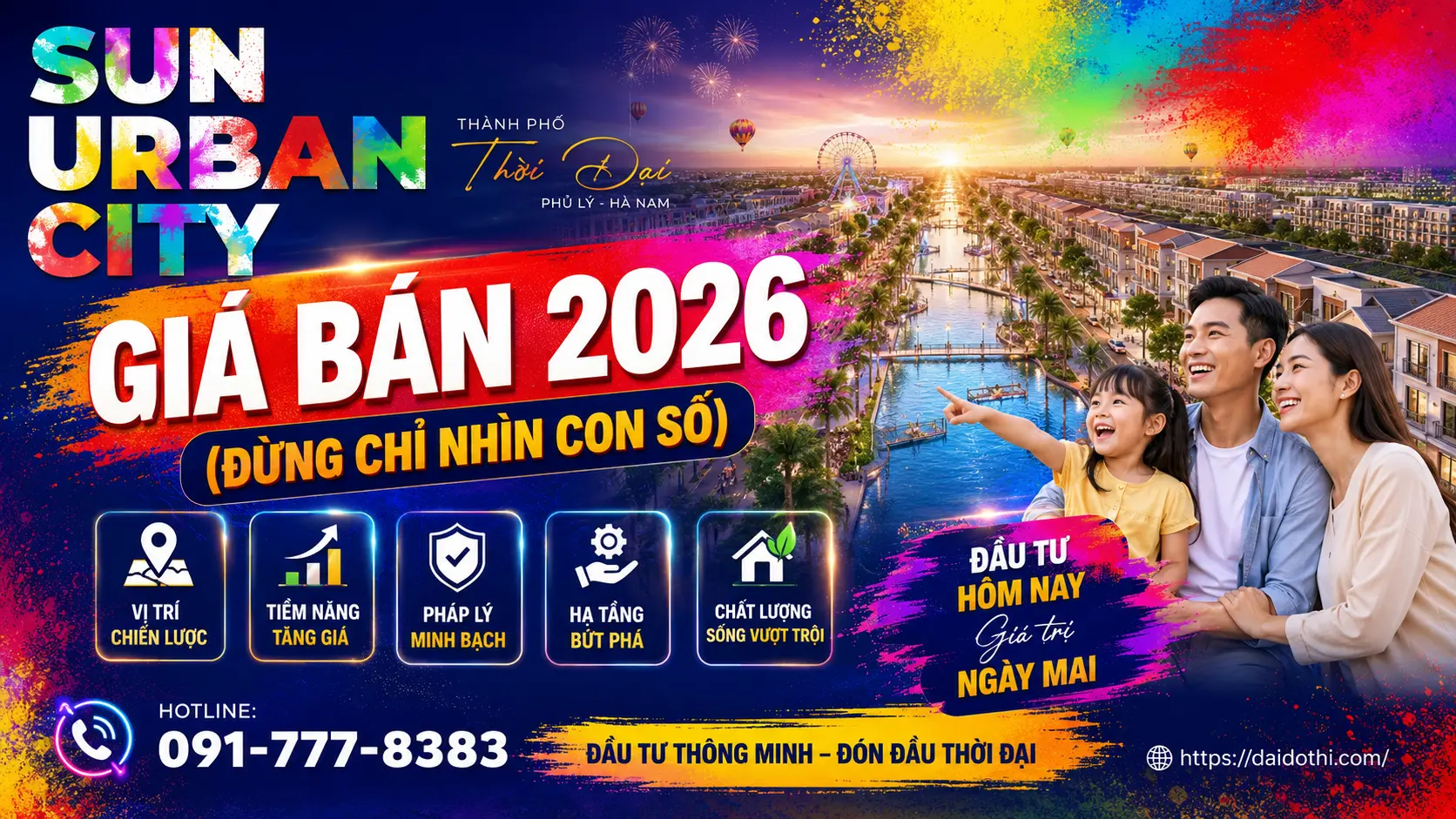 Sun Urban City giá bán 2026: Đừng chỉ nhìn con số