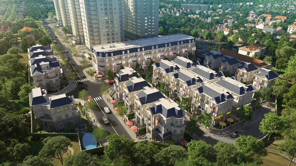 Mipec tố hữu mở bán các căn liền kề thấp tầng