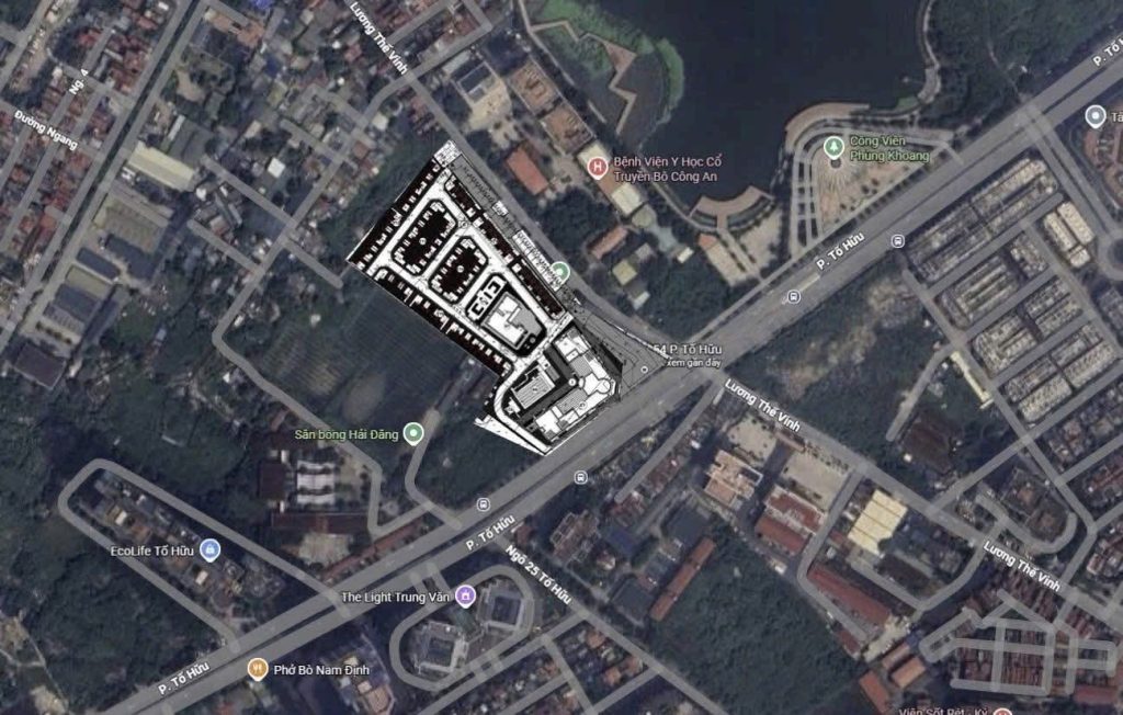 Mipec tố Hữu mặt bằng vị trí