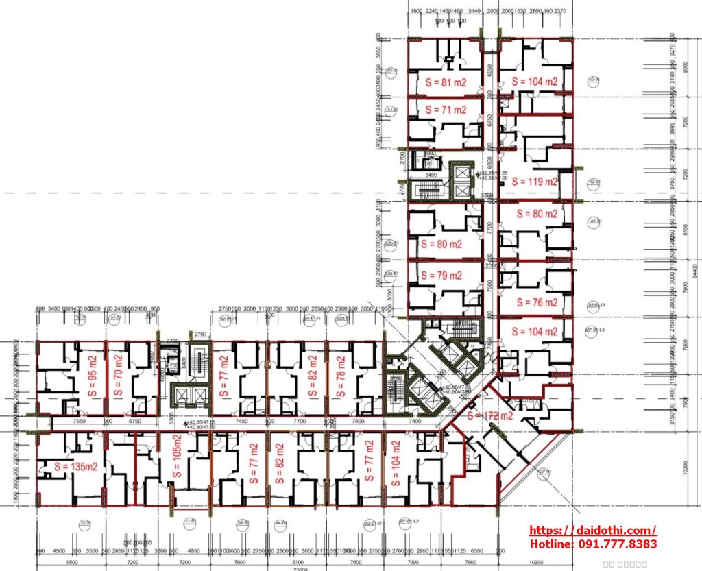 Mipec tố Hữu mặt bằng căn hộ