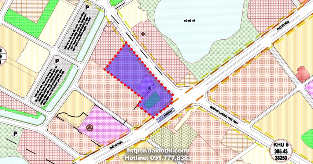 Mipec tố Hữu mặt bằng quy hoạch tổng thể