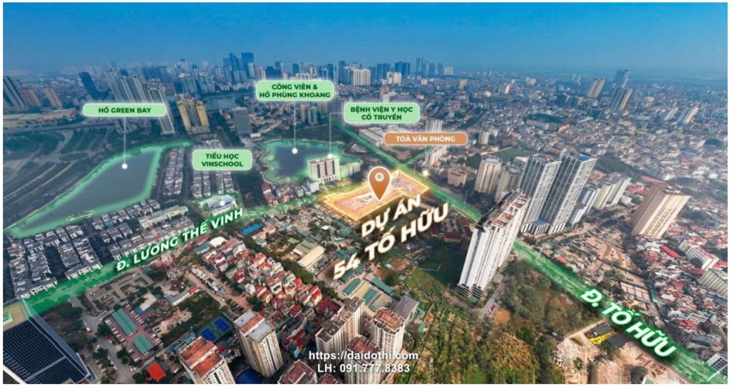 vị trí đắc địa của dự án mipec tố hữu 54