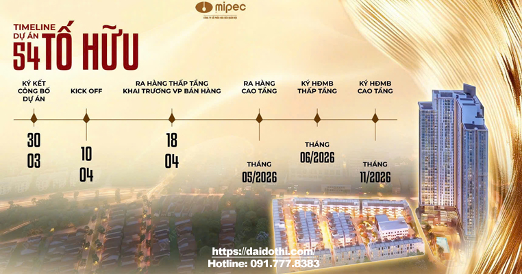 timelife Mipec tố hữu mở bán