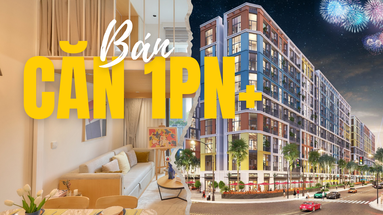 bán căn hộ 1pn+ sun urban city giá tốt