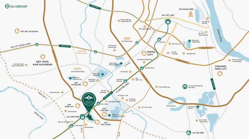 đánh giá dự án vista văn la: vị trí huyết mạch