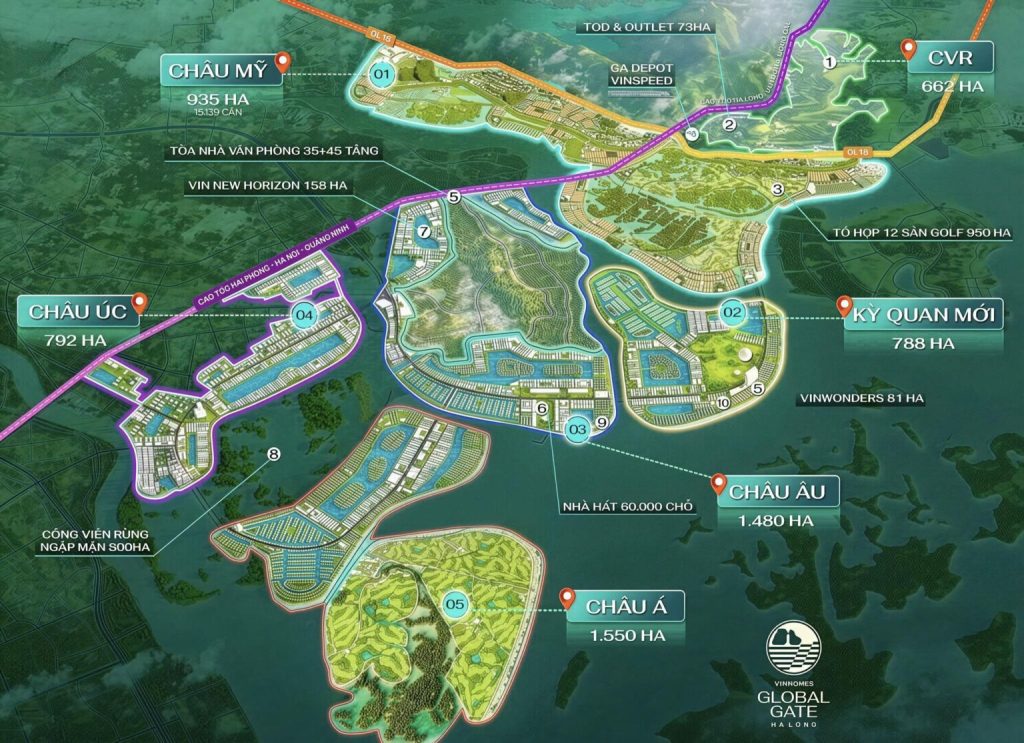 đánh giá Vin Hạ Long Xanh về quy hoạch và tiện ích