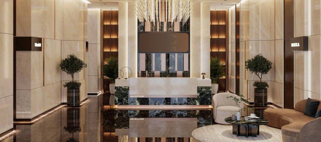 sảnh tiếp đón tại iconia lakeside tố hữu