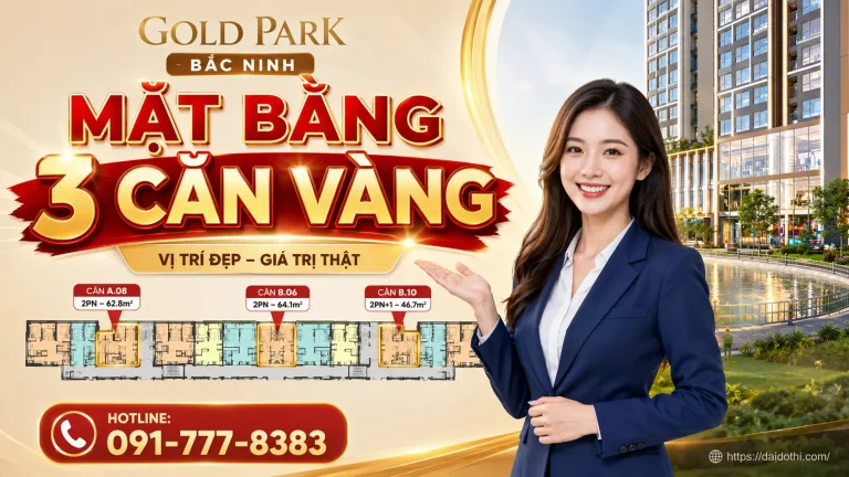 ảnh đại diện mặt bằng gold park bắc ninh ảnh đại diện