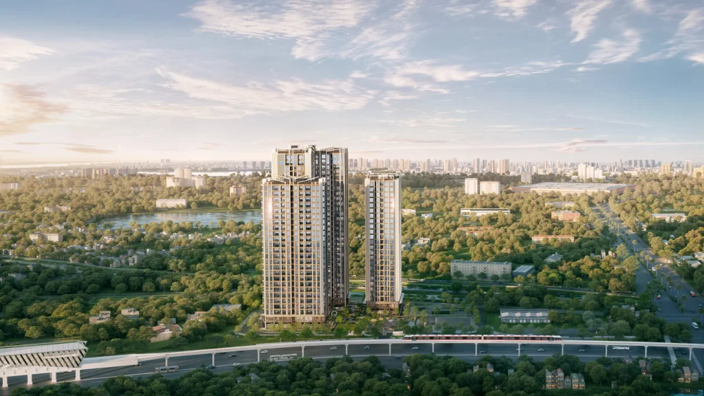 phối cảnh tổng thể dự án greenera southmark