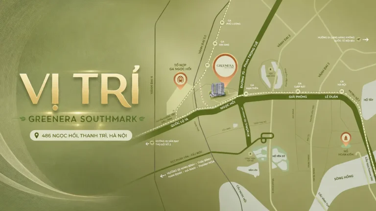 vị trí Greenera Southmark